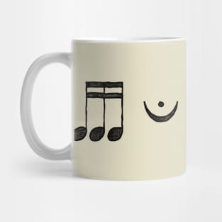 Music in Glyphs Mug